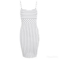 ราคา เดรส Miss selfridge Stripe Strappy Bodycon Dress (117454381)