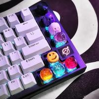 ราคา Keycaps Artisan Keyboard Mechanical / Unique and Aesthetic Mechanical Keyboard Artisan Keycap แฮนด์เมดน่ารัก (50401090490)