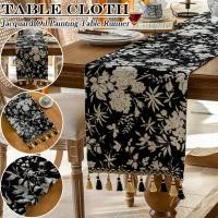 ราคา นักวิ่งโต๊ะผ้าแจ็คการ์ด ลายภาพวาดสีน้ำมันสไตล์นอร์ดิก ใช้กันฝุ่นและตกแต่งบ้าน (42025822012)