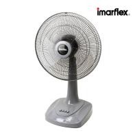 ราคา IMARFLEX พัดลม ตั้งโต๊ะ 16 นิ้ว IF-977 อิมาร์เฟล็กซ์ พัดลมตั้งโต๊ะ 3 ใบพัด สีเทาเข้ม (54253054739)