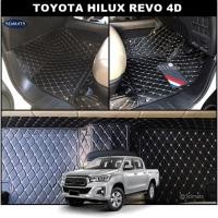 ราคา พรมปูพื้นรถยนต์6D TOYOTA REVO 4ประตู พรม6D QX หนังหนานุ่ม เต็มคัน (3ชิ้น) (6381320799)