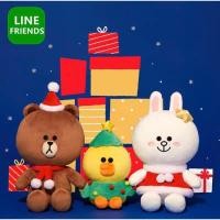 ราคา พรีออเดอร์ ✈️LINE FRIENDS CHRISTMAS ตุ๊กตาหมีบราวน์ โคนี่ แซลลี่ ชุดคริสต์มาส (22852342511)