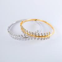 ราคา กำไล ผู้หญิง เพชร cz กำไลใบมะกอกนำโชค เคลือบทองไมครอน และทองคำขาว ราคาพิเศษ (7514226686)