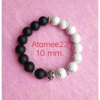 ราคา กำไลหิน หินนิลดำ/ฮาวไลท์ ขนาด 10 mm (2317713465)