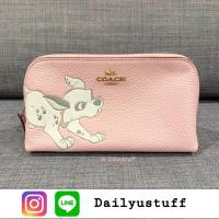 ราคา พร้อมส่ง กระเป๋าเครื่องสำอาง DISNEY X COACH COSMETIC CASE 17 WITH DALMATIAN (COACH 91785) (3742149523)