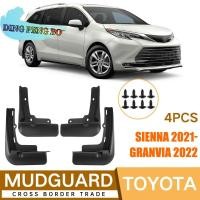 ราคา For Toyota Senna SAINA Sienna 2021-2025 Granvia 2022 Fender Mudflaps Splash Guards Mudguards Mud Fl (43526941865)