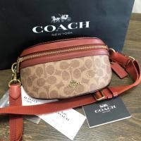 ราคา Coach แท้ สีน้ำตาลหนังทั้งใบ วินเทจงานช้อปสวยมา (7608081272)
