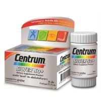ราคา Centrum SILVER 50+ เซนทรัม ซิลเวอร์ 50+ ผลิตภัณฑ์เสริมอาหาร วิตามินและเกลือแร่รวม 23 ชนิด สำหรับผู้ที่มีอายุ 50 ปีขึ้นไป (24916644658)
