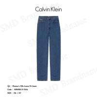 ราคา Calvin Klein Jeans กางเกงยีนส์ผู้หญิง รุ่น Women's 90s Loose Fit Jeans Code: 40WK819 NA6 (25292660917)