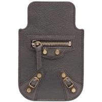 ราคา Used : Authentic Balenciaga Classic Gold Smart Phone Pouch (886725968)