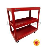 ราคา รถเข็นเครื่องมือ 3ชั้น 4ล้อ ชั้นวางเครื่องมือช่าง OKURA รุ่น G-OK-TT03R #0318 (3217042121)