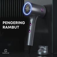 ราคา CANEL&CO 3 ขาปลั๊ก Big Wind 1800W เครื่องเป่าผม Strong Wind พร้อมกล่อง Pengering Rambut Hairdryer (49653623620)