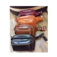 ราคา กระเป๋าหนังแท้ #กระเป๋าคาดเอว /คาดอก หนังแท้ ซิปเยอะ 5 (3343038227)
