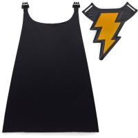 ราคา DC Comics, Black Adam Guardian Suit, Cape and Chest Plate, Black Adam Movie Kids Roleplay Costume for Boys and Girls Ages 4 and Up (50504035911)