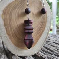 ราคา Pendulum Rosewood ลูกดิ่งไม้พะยูง งานแฮนด์เมด งานแกะสลัก (28958069865)