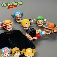 ราคา เคสซิลิโคน ลายการ์ตูนอนิเมะวันพีช ลูฟี่น่ารัก สําหรับจัดเก็บสายเคเบิล USB โทรศัพท์มือถือ 1 ชิ้น (16377359553)