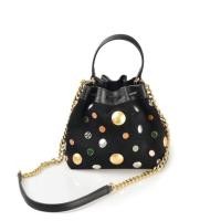 ราคา Tory Burch Willa Embellished Small Bucket Bag 86035 มือสอง ใช้น้อยมากค่ะ (18073804062)