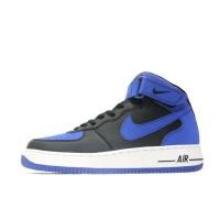 ราคา ฟิกเกอร์ Nike Air Force 1 Mid "Black Royal" (2015) Sneakers 315123-027 Like New (26423336070)