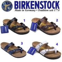 ราคา BIRKENSTOCK BIRKENSTOCK Men/Women Classic Cork Beach Sandals Mayari Series 35-46 (51802063546)