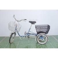 ราคา จักรยานสามล้อญี่ปุ่น - ล้อ 18 / 16 นิ้ว - ไม่มีเกียร์ - อลูมิเนียม - Bridgestone - สีฟ้า [จักรยานมือสอง] (24209411573)