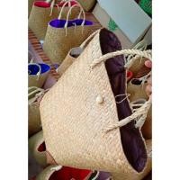 ราคา กระเป๋าสานทรงพัด บุมุม+ซับ+ซิป ขนาด 8x10 นิ้ว (2761808248)