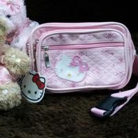 ราคา กระเป๋าคาดเอว Hello Kitty สีชมพู (53618873)