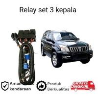 ราคา H4 ชุดรีเลย์ไฟหน้า LED สําหรับ Toyota Land Cruiser Prado 120 Koko (49602907819)