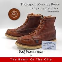 ราคา Thorogood Moc-Toe Boots (27.0-27.5) (26863409969)