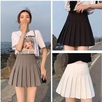 ราคา พร้อมส่ง กระโปรงแฟชั่น สไตล์เกาหลี กระโปรงเทนนิส สีพื้น พร้อมส่ง กระโปรงทำงาน กระโปรงทรง ผ้าหนามีซับกางเกง duanqun1980 (19407882923)