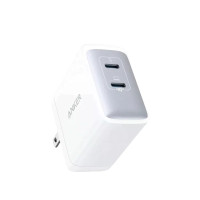 ราคา ANKER หัวชาร์จ Anker 726 (Nano II 65 วัตต์) 2 พอร์ต สีขาว By Dotlife (28992919284)