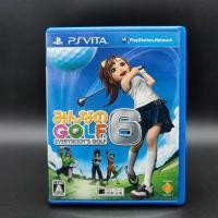 ราคา minano GOLF 6 Everybody's GOLF SONY PSVITA แผ่นสภาพดี มีกล่องใสสวม เพื่อเก็บสะสมให้ (16097464358)