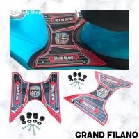 ราคา สีแดง แผ่นยางรองเท้า grand filano ยาง รอง เท้า ฟีลาโน่ (11280168084)