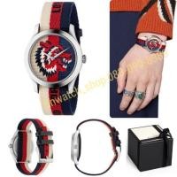 ราคา นาฬิกาGucci ของแท้% รุ่นYA1264059 หมาป่า ประกันศูนย์ไทยTrocaderotime2ปี ส่งฟรีEms (1722808182)