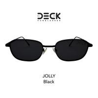 ราคา แว่นตากันแดด DECK FUNGLASSES รุ่น JOLLY BLACK ของแท้ ประกันศูนย์ 1 ปี (27188543447)