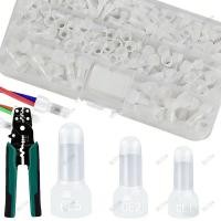 ราคา หัวหมวกต่อสายไฟ แบบย้ำ CE1 CE2 CE5 250ตัว หัวหมวก ต่อสายไฟ หัวหมวกย้ำสายไฟ CLOSED-END CONNECTOR (44362019417)