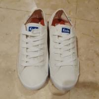 ราคา รองเท้าผ้าใบสีขาวแบบมีเชือกรัด ยี่ห้อ Keds แท้ (มือสอง) (41017129085)
