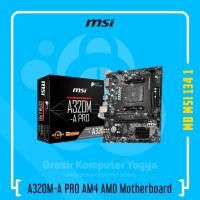 ราคา MSI A320M-A PRO DDR4 3200MHZ Core Boost AM4 เมนบอร์ด AMD (42270806277)