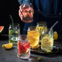 ราคา ถ้วยแก้ว 400มล สําหรับโซดา นม กาแฟ ชา น้ําผลไม้ | ถ้วยแก้วโซดา | ถ้วยเครื่องดื่มแก้วใส (43820730470)