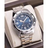 ราคา LONGBO นาฬิกาชายหน้าปัดน้ำเงิน (24075944677)