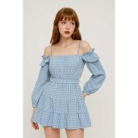 ราคา Lyn around มินิเดรส สีฟ้าหวาน size L (48851808835)