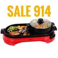 ราคา Otto หม้อสุกี้บาร์บีคิว ความจุ 2 ลิตร รุ่น PG-165 (904990875)