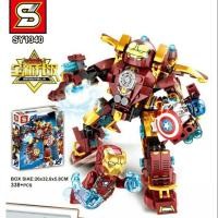 ราคา ส่งฟรีEMSไม่ต้องใช้โค้ด SY 1340 Hulkbuster MK46 (เลโก้จีน ฮัล์คบัสเตอร์ มาร์ค46 ไอรอนแมน ironman Iron man มินิฟิก) (2423875312)