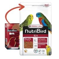 ราคา Nutribird B14 นูทริเบิร์ด อาหารนก อัดเม็ดอาหารนกกรงหัวจุก อาหารเสริมนก ฟอพัส หงส์หยก เลิฟเบิร์ด ค็อกคาเทล แบ่งขาย (23769948506)