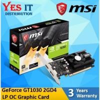 ราคา กราฟิกการ์ด MSI GEFORCE GT1030 2GD4 LP OC 2GB DDR4 (46552804480)