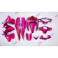 ราคา แถมน็อตทั้งชุด ชุดสีwave110i เฟรม110 แฟริ่งwave110i เฟรมเวฟ110i ชุดสีเวฟ110i wave110i(2012-2018) สีชมพูเกร็ด TorPaint (5489858213)