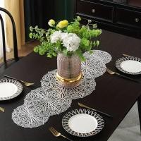 ราคา เสื่อโต๊ะแขกและผ้าปูโต๊ะรับประทานอาหาร Placemats โต๊ะรับประทานอาหาร Placemats PVC เสื่อทนความร้อน Fine ตกแต่งรับประทานอาหาร TPNO (45704091626)