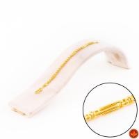 ราคา LSW สร้อยข้อมือทองคำแท้ 1 สลึง (3.79 กรัม) ลายผ่าหวายคั่นมะรุมทั้งเส้น BC-11 (5642253335)