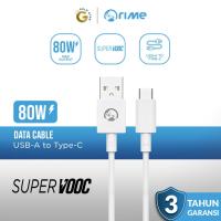 ราคา Orime 80W Data Cable สําหรับ Oppo Realme Super VOOC USB to Type C Fast Charging 3A Cable (25546992350)