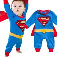 ราคา ชุดจั้มสูทรอมเปอร์ซุปเปอร์แมน (948637036)