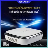 ราคา SHARP เครื่องฟอกอากาศ Car Air Purifier เครื่องฟอกอากาศในรถยนต์ โต๊ะทำงาน 2in1 เครื่องดับกลิ่น ดับกลิ่นฟอกอากาศในบ้าน ในร (27765418004)